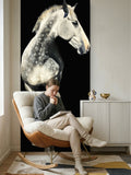 80" x 40" Original Hand painted Lifesize Portrait Front view Acrylic Medium
