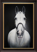 Original Hand-painted Lifesize Portrait Headshot Acrylic Medium