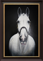 Original Hand-painted Lifesize Portrait Headshot Acrylic Medium