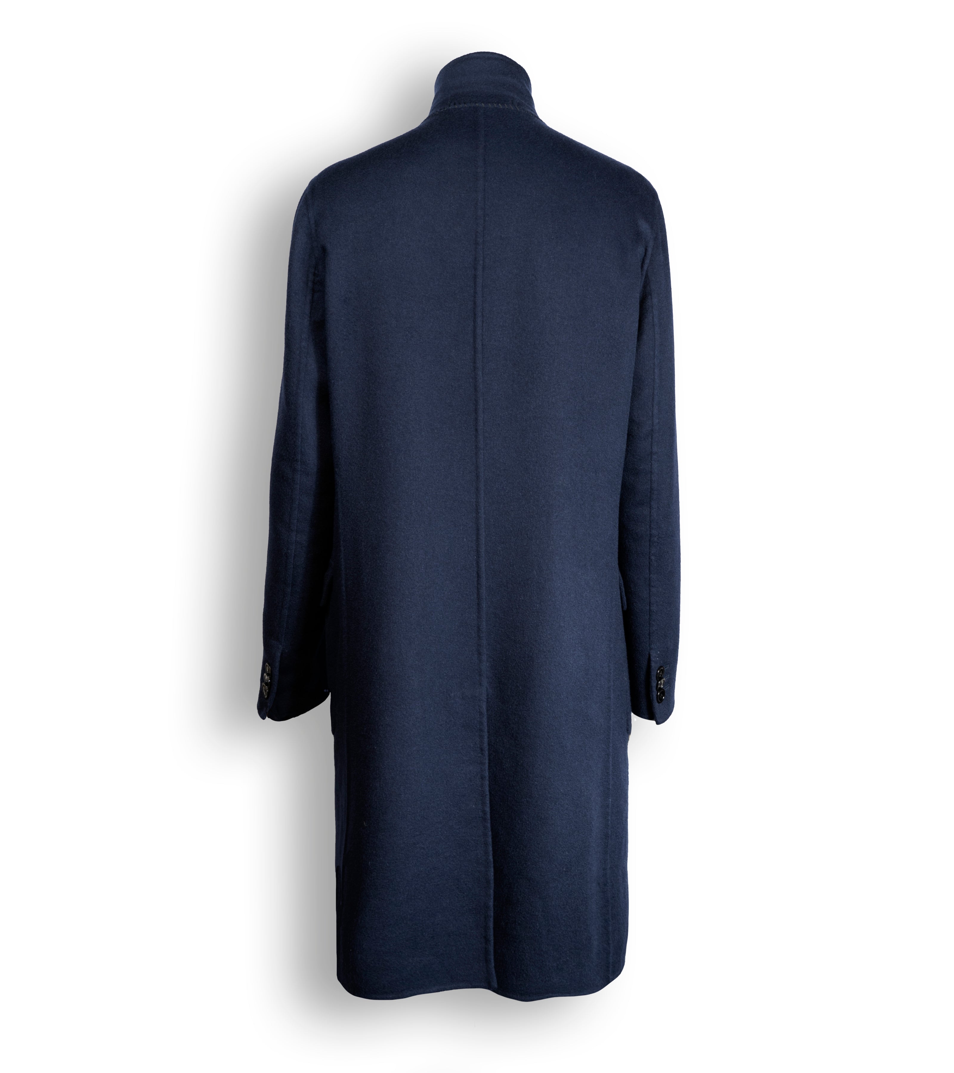 CAPPOTTO DOUBLEFACE IN CASHMERE STRETCH NAVY
