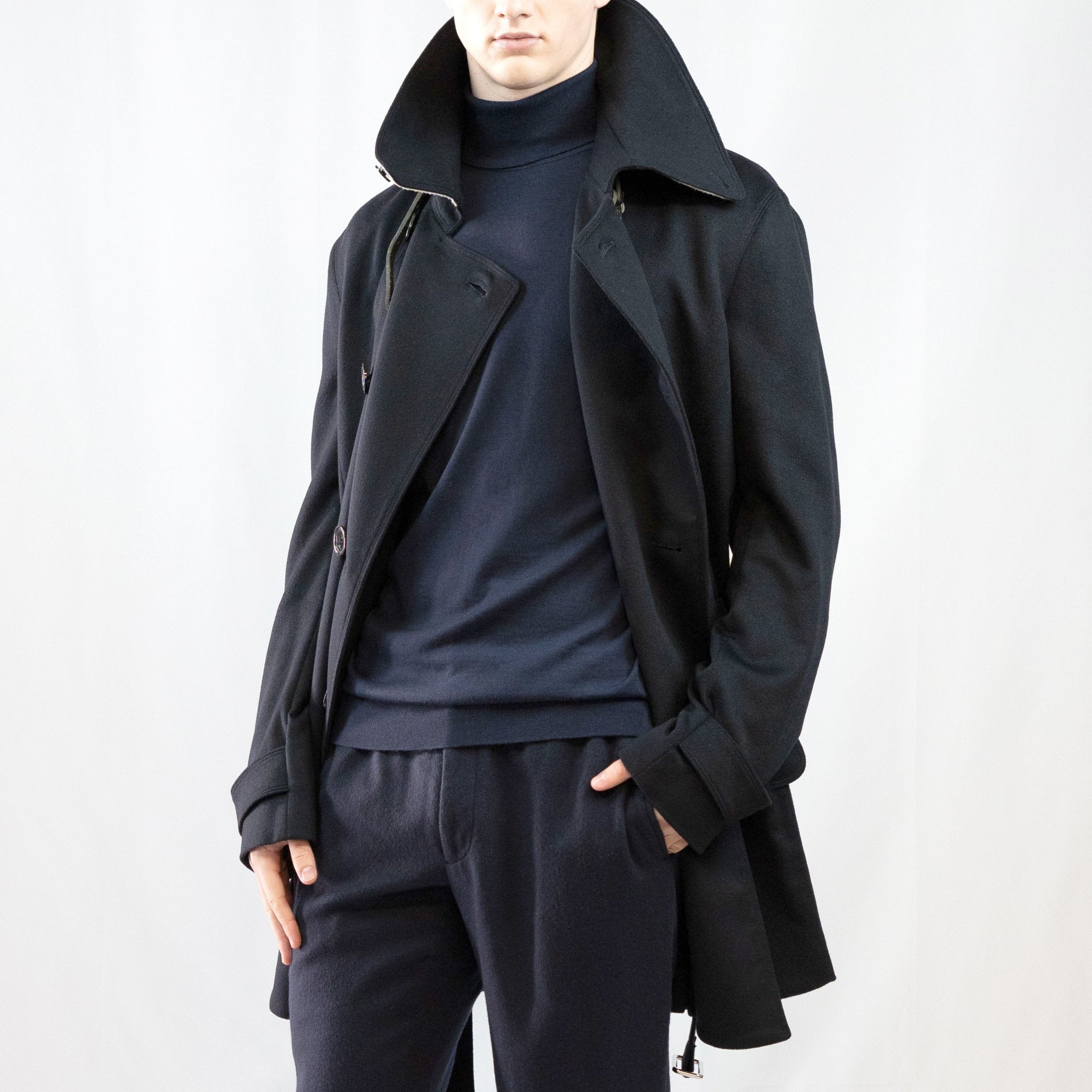 カシミアストレッチトレンチコート