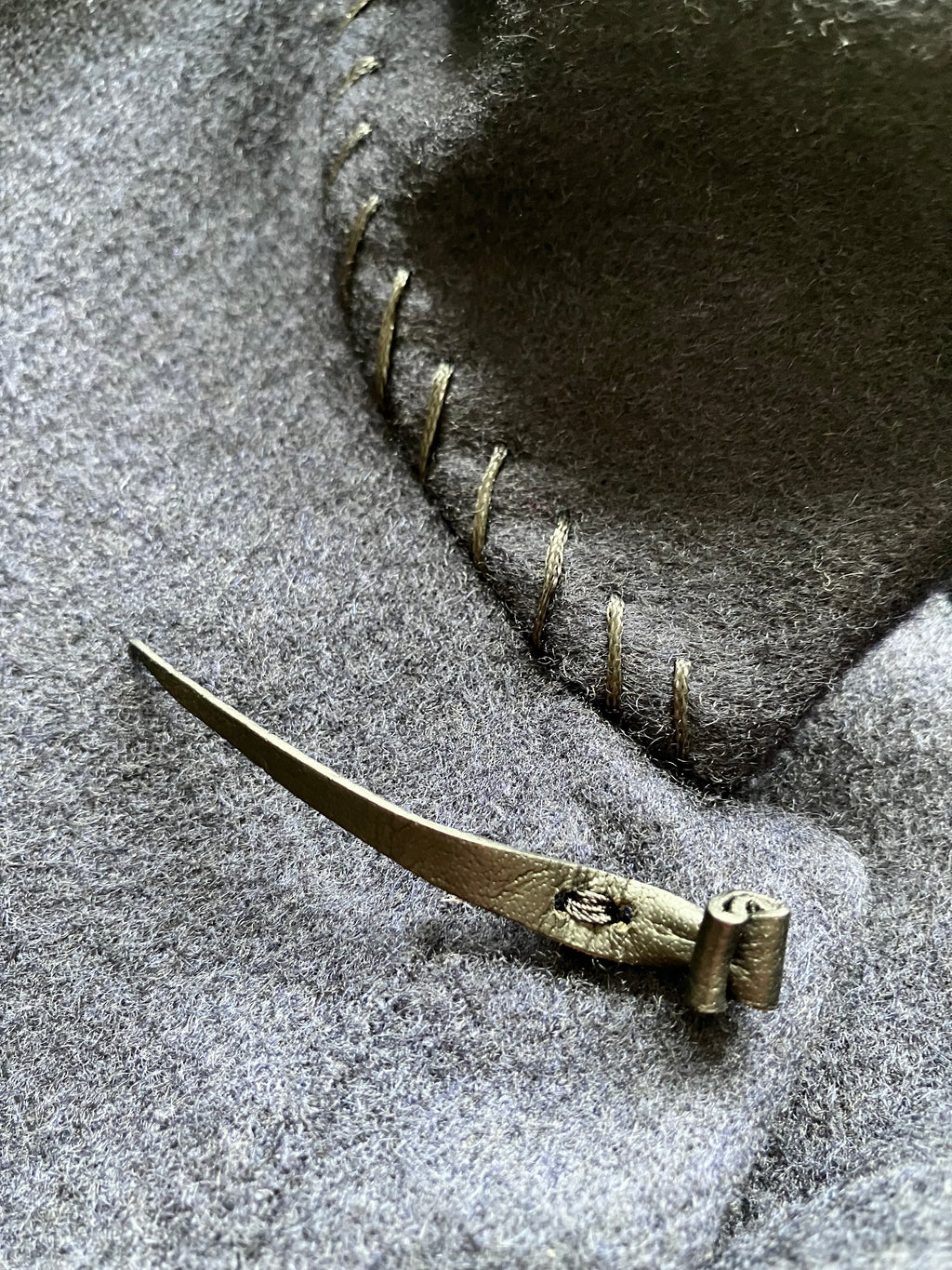 POLO IN CASHMERE ELASTICIZZATO SS NAVY 