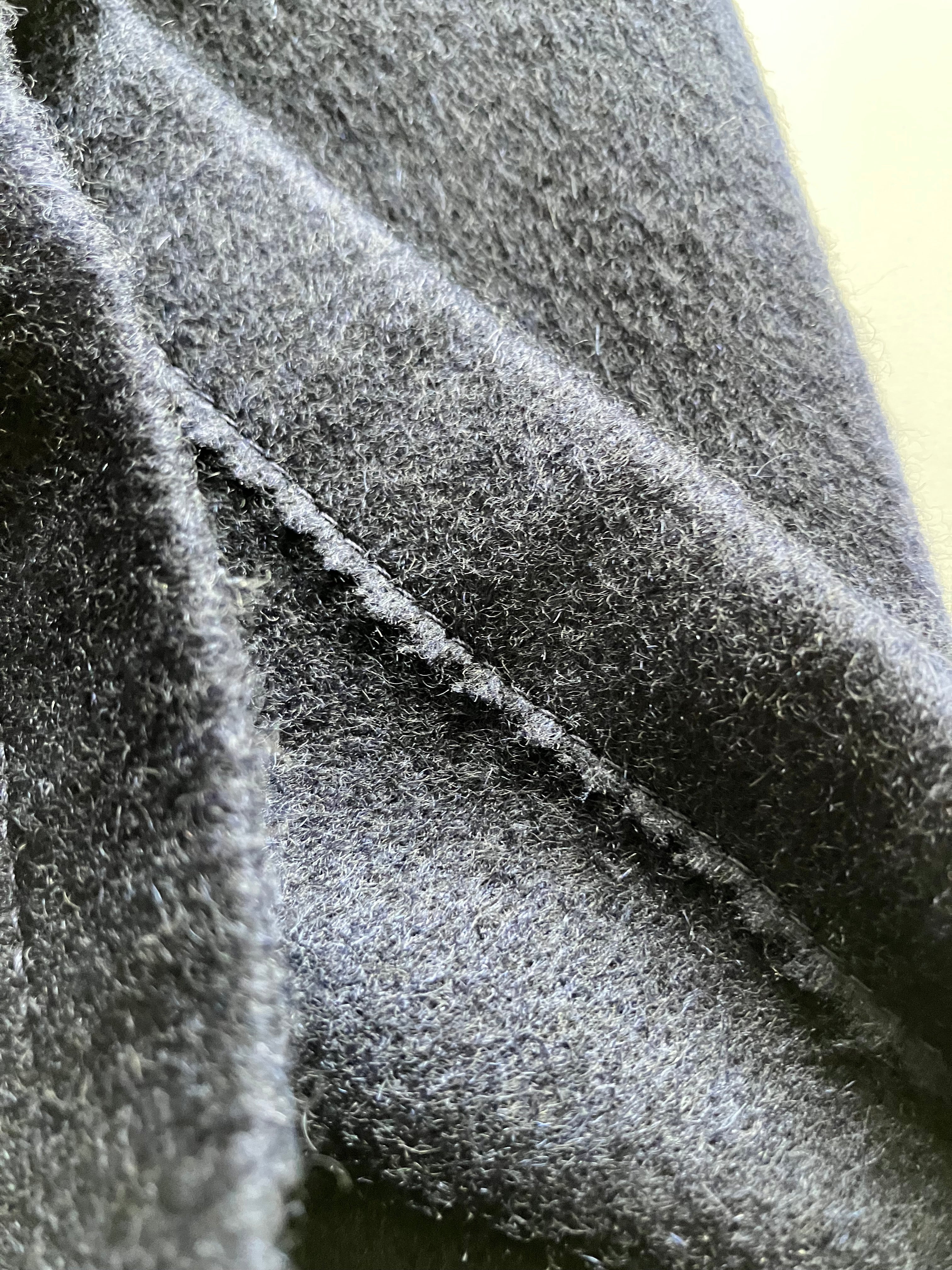 POLO IN CASHMERE ELASTICIZZATO SS NAVY 