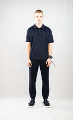 MERLIN JOGGER cuff navy