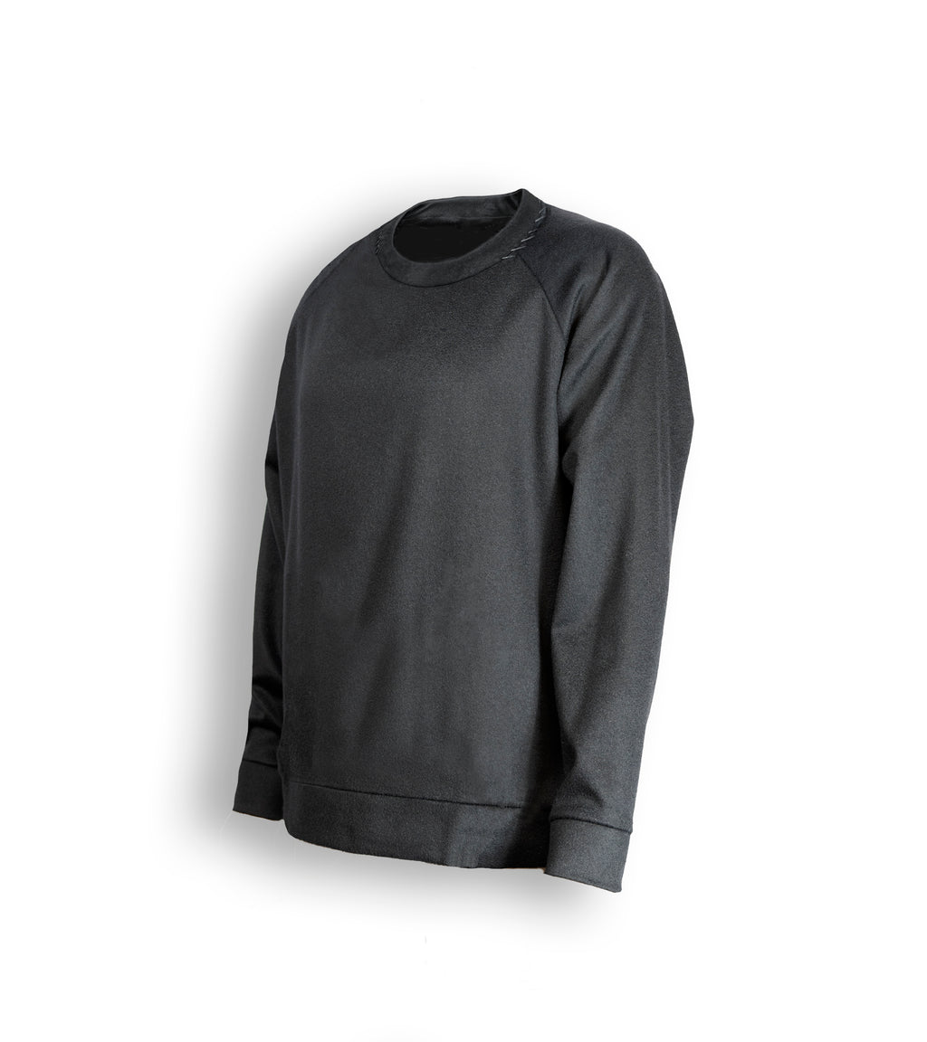 カシミアストレッチスウェットシャツ