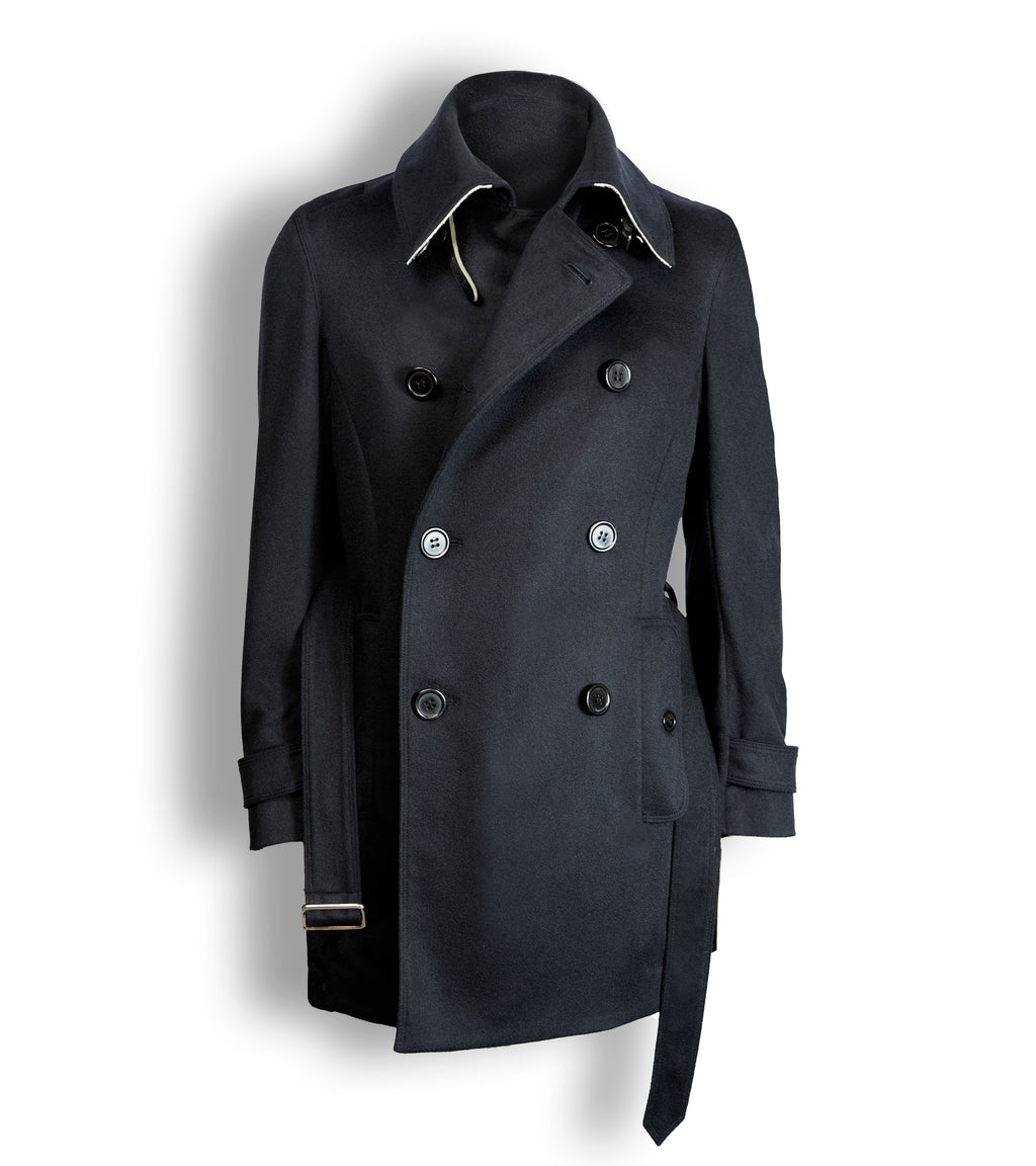 カシミアストレッチトレンチコート