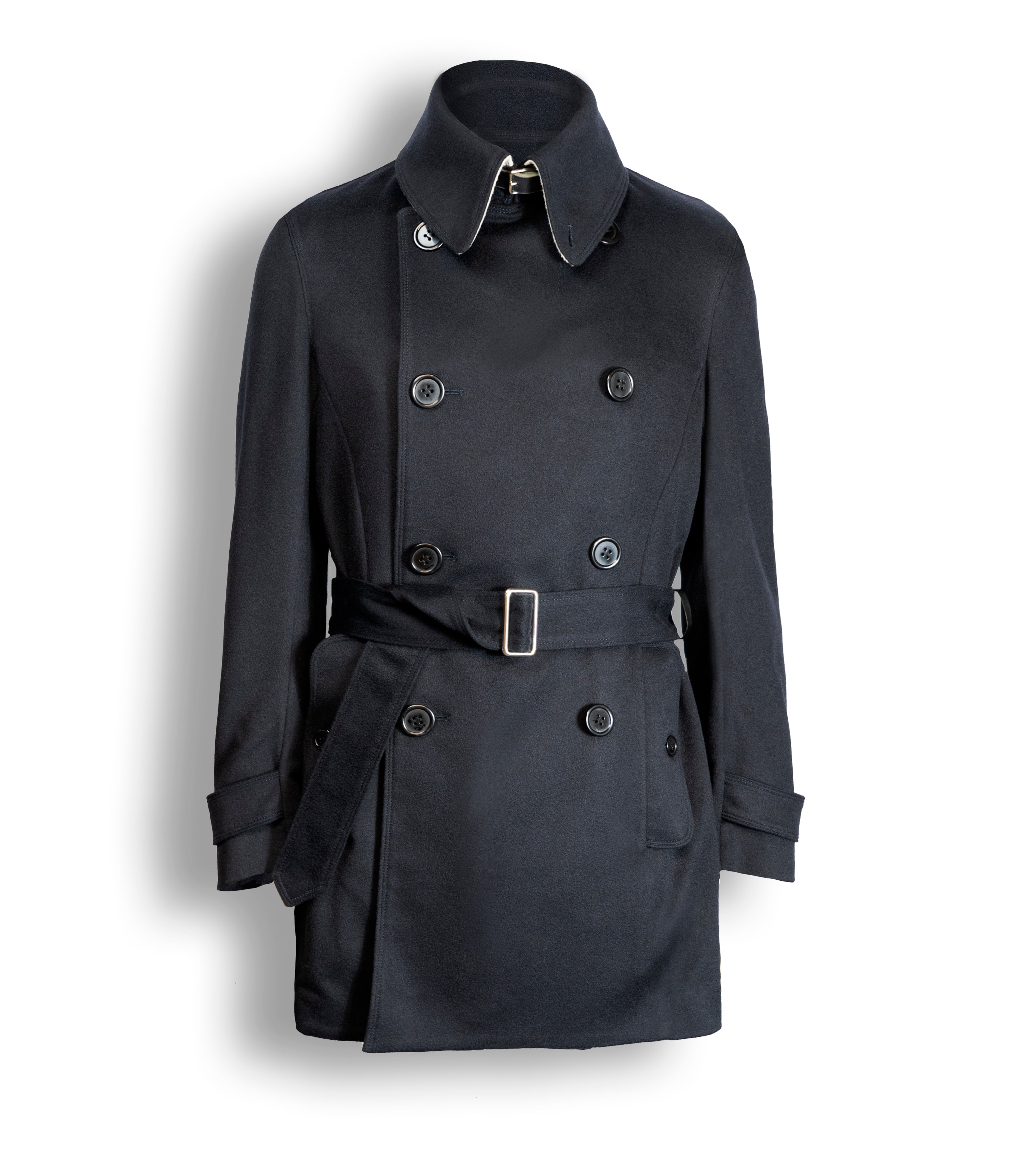 カシミアストレッチトレンチコート