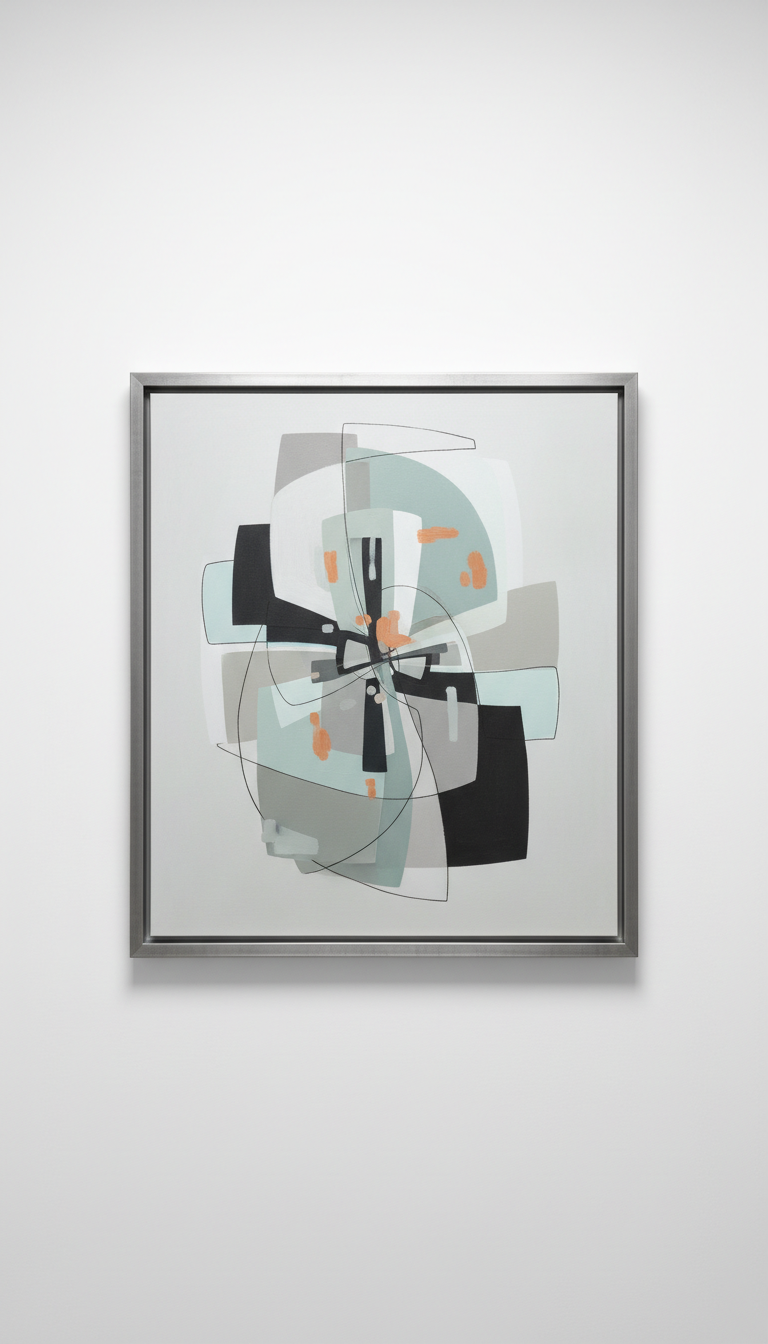 Mixed Media Statement Diptych