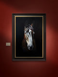 Original Hand-painted Lifesize Portrait Headshot Oil Medium