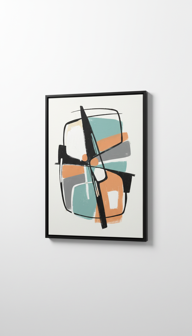 Canvas Original With Floating Frame