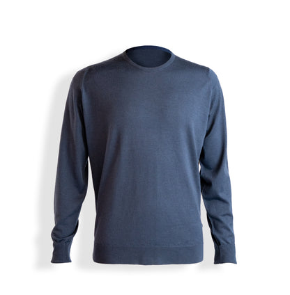 KESTREL KNIT CREW navy