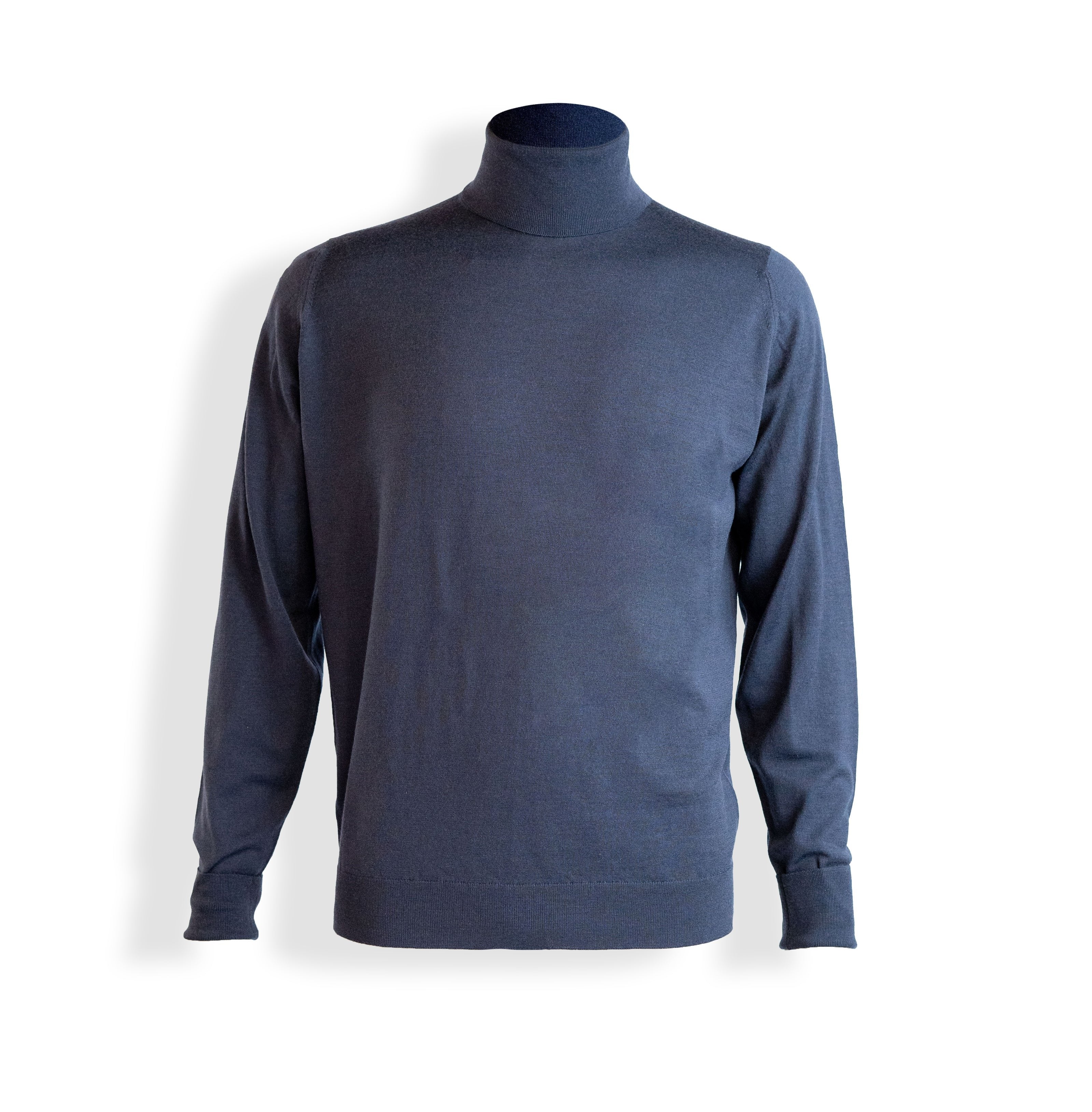 KESTREL KNIT ROLL NECK navy
